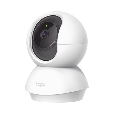 [TAPO-C200] Cámara IP Wi-Fi para hogar, 2 megapixel, audio doble vía, visión nocturna, notificación Push, acepta memoria Micro SD de para grabación. 